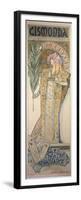 Sarah Bernhardt (1844-1923) as Gismonda at the Theatre De La Renaissance, 1894-Alphonse Mucha-Framed Premium Giclee Print