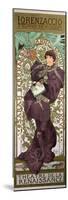 Sarah Bernhardt (1844-1923) in 'Lorenzaccio', a Play by Alfred De Musset (1810-57) at The-Alphonse Mucha-Mounted Premium Giclee Print