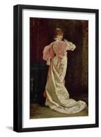 Sarah Bernhardt (1844-1923) in the Role of the Queen in "Ruy Blas" by Victor Hugo, 1879-Georges Clairin-Framed Giclee Print