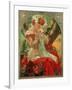 Sarah Bernhardt (1844-1923) Lefevre-Utile, 1903-Alphonse Mucha-Framed Giclee Print