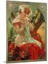 Sarah Bernhardt (1844-1923) Lefevre-Utile, 1903-Alphonse Mucha-Mounted Giclee Print