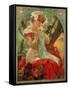 Sarah Bernhardt (1844-1923) Lefevre-Utile, 1903-Alphonse Mucha-Framed Stretched Canvas