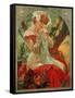 Sarah Bernhardt (1844-1923) Lefevre-Utile, 1903-Alphonse Mucha-Framed Stretched Canvas