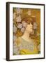 Sarah Bernhardt (1844-1923)-Paul Berthon-Framed Giclee Print