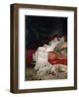 Sarah Bernhardt 1876-Georges Clairin-Framed Giclee Print