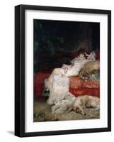 Sarah Bernhardt 1876-Georges Clairin-Framed Giclee Print