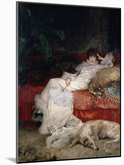 Sarah Bernhardt 1876-Georges Clairin-Mounted Giclee Print