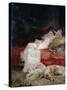 Sarah Bernhardt 1876-Georges Clairin-Stretched Canvas