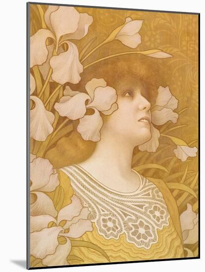 Sarah Bernhardt, 1901-Paul Berthon-Mounted Giclee Print