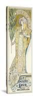 Sarah Bernhardt, American Tour, 1895-Alphonse Mucha-Stretched Canvas