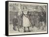 Sarah Bernhardt as Joan of Arc, at Her Majesty's Theatre-null-Framed Stretched Canvas