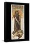 Sarah Bernhardt as Medee at the Theatre De La Renaissance-Alphonse Mucha-Framed Stretched Canvas