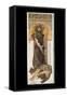 Sarah Bernhardt as Medee at the Theatre De La Renaissance-Alphonse Mucha-Framed Stretched Canvas