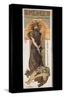 Sarah Bernhardt as Medee at the Theatre De La Renaissance-Alphonse Mucha-Stretched Canvas