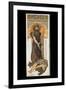 Sarah Bernhardt as Medee at the Theatre De La Renaissance-Alphonse Mucha-Framed Premium Giclee Print