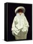 Sarah Bernhardt as Pierrot-Giuseppe Nittis-Framed Stretched Canvas