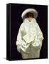 Sarah Bernhardt as Pierrot-Giuseppe Nittis-Framed Stretched Canvas
