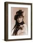 Sarah Bernhardt, French Actress, 1880-null-Framed Photo