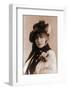 Sarah Bernhardt, French Actress, 1880-null-Framed Photo