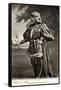 Sarah Bernhardt, French Actress, in Role of Shakespeare's Hamlet. 1887-null-Framed Stretched Canvas