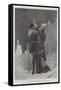 Sarah Bernhardt in the Character of Hamlet-null-Framed Stretched Canvas