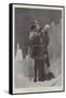 Sarah Bernhardt in the Character of Hamlet-null-Framed Stretched Canvas