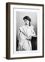 Sarah Bernhardt in the Role of Junie in "Britannicus" by Jean Racine circa 1860-Gaspard Felix Tournachon Nadar-Framed Giclee Print