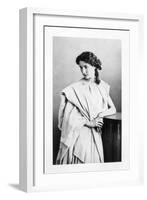 Sarah Bernhardt in the Role of Junie in "Britannicus" by Jean Racine circa 1860-Gaspard Felix Tournachon Nadar-Framed Giclee Print