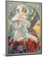 Sarah Bernhardt in the Role of Princess Lointaine, 1904-Alphonse Mucha-Mounted Giclee Print