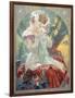 Sarah Bernhardt in the Role of Princess Lointaine, 1904-Alphonse Mucha-Framed Giclee Print