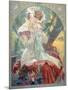 Sarah Bernhardt in the Role of Princess Lointaine, 1904-Alphonse Mucha-Mounted Giclee Print