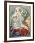 Sarah Bernhardt in the Role of Princess Lointaine, 1904-Alphonse Mucha-Framed Giclee Print