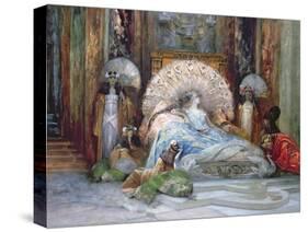 Sarah Bernhardt in Title Role of 'Theodora', by Victorien Sardou, produced in Paris in 1884, 1902-Georges Clairin-Stretched Canvas