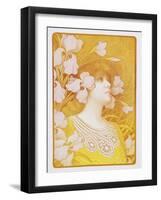 Sarah Bernhardt Poster-Paul Berthon-Framed Photographic Print