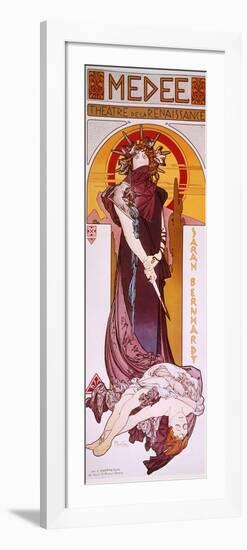 Sarah Bernhardt-Alphonse Mucha-Framed Giclee Print