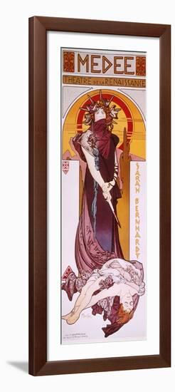 Sarah Bernhardt-Alphonse Mucha-Framed Giclee Print