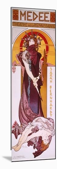 Sarah Bernhardt-Alphonse Mucha-Mounted Premium Giclee Print