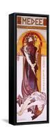 Sarah Bernhardt-Alphonse Mucha-Framed Stretched Canvas