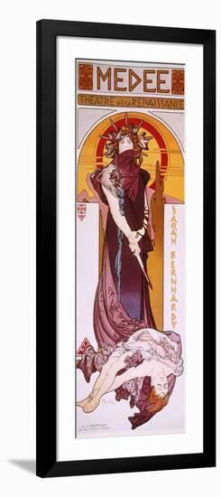 Sarah Bernhardt-Alphonse Mucha-Framed Giclee Print