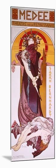 Sarah Bernhardt-Alphonse Mucha-Mounted Giclee Print