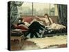 Sarah Bernhardt-Julius Leblanc Stewart-Stretched Canvas