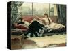 Sarah Bernhardt-Julius Leblanc Stewart-Stretched Canvas