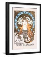 Sarah Bernhardt-Alphonse Mucha-Framed Art Print