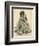 Sarah Bernhardt-Jan van Beers-Framed Art Print