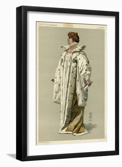 Sarah Bernhardt-null-Framed Art Print