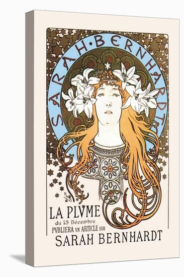 Sarah Bernhardt-Alphonse Mucha-Stretched Canvas