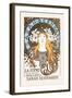 Sarah Bernhardt-Alphonse Mucha-Framed Art Print