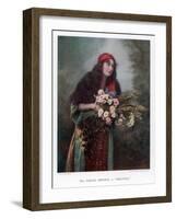 Sarah Brooke, British Actress, 1901-W&d Downey-Framed Giclee Print