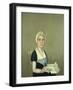 Sarah Cornwall Everest, 1812-Ammi Phillips-Framed Giclee Print