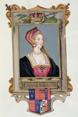 Portrait of Anne Boleyn (1507-36) 2nd Queen of Henry Viii